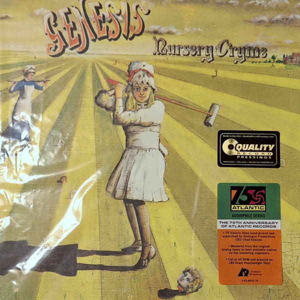 Genesis - Nursery Cryme (1971) - New 2 LP Record 2024 Analogue Productions Craft Recordings - Prog Rock -vinylsuk