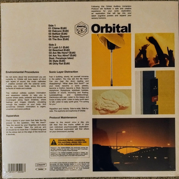 Orbital - A Beginner's Guide - New LP Record 2024 London UK Vinyl - tevhno / Breakbeat / Ambient -vinylsuk