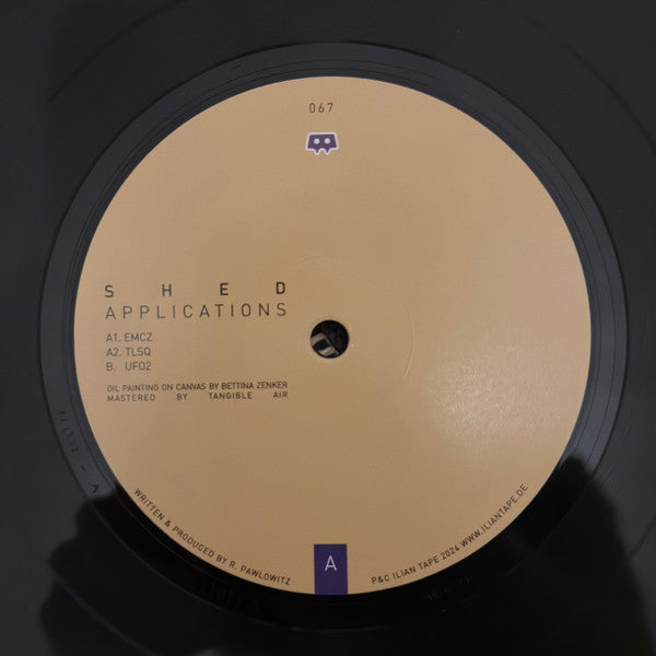 Shed - Applications - New 12" Single Record 2024 Illian Tape Germany Vinyl - Techno -vinylsuk