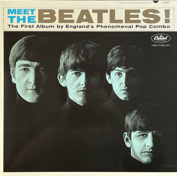 The Beatles - Meet The Beatles! (1964) - New LP Record 2024 Capitol Opaque Blue 180 gram Vinyl - Rock -vinylsuk