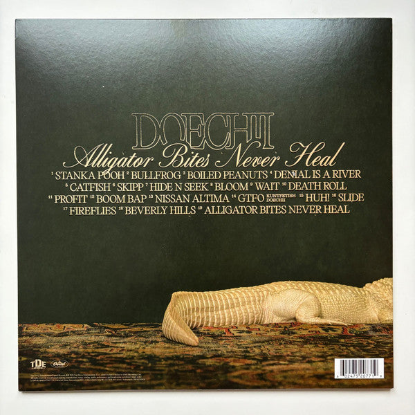 Doechii - Alligator Bites Never Heal - New LP Record 2024 Top Dawg Entertainment Hazel Translucent Vinyl, Insert & Poster - Hip Hop -vinylsuk