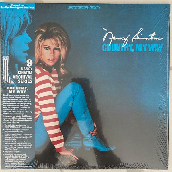 Nancy Sinatra - Country, My Way (1967) - New LP Record 2024 Light In The Attic Blue Bye-Bye Birmingham Vinyl, Booklet & OBI - Pop Rock / Country Rock / Folk Rock -vinylsuk