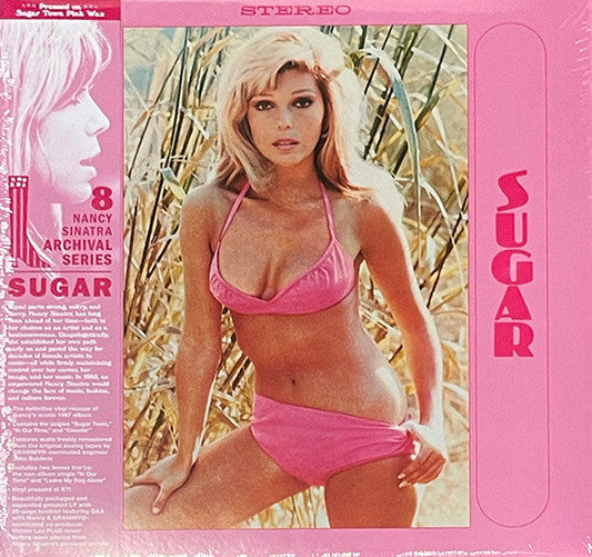 Nancy Sinatra - Sugar (1966) - New LP Record 2024 Light In The Attic Pink Sugar Town Vinyl, Booklet & OBI - Soft Rock / Pop Vocal -vinylsuk