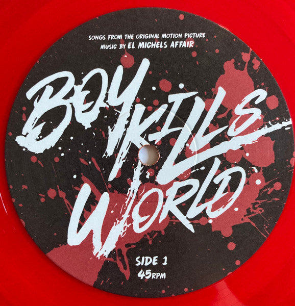 El Michels Affair & Ludvig Forssel - Boy Kills World (Songs From The Original Motion Picture) - New LP Record 2024 Lakeshore Translucent Red Vinyl - Score / Soundtrack / Soul -vinylsuk