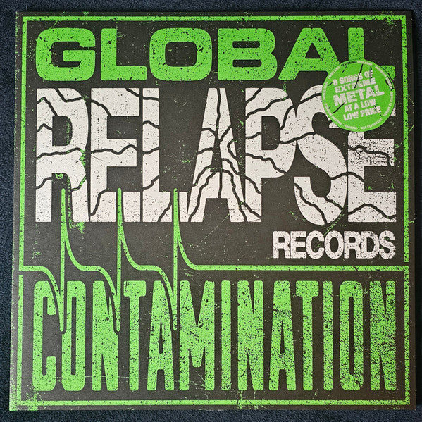 Various - Global Contamination - New LP Record 2024 Relapse Vinyl - Death Metal / Hardcore / Black Metal -vinylsuk