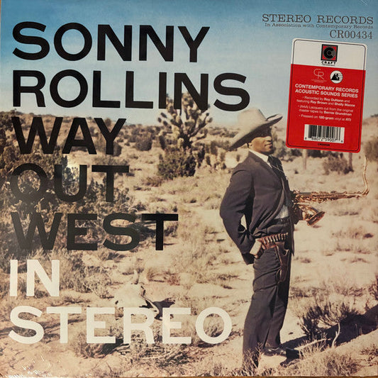 Sonny Rollins - Way Out West (1957) - New LP Record 2024 Craft Vinyl - Jazz / Hard Bop -vinylsuk