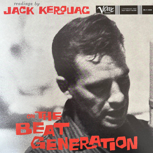 Jack Kerouac - Readings By Jack Kerouac On The Beat Generation (1960) - New LP Record 2024 Verve Mono Vinyl - Jazz / Non-Music / Poetry -vinylsuk