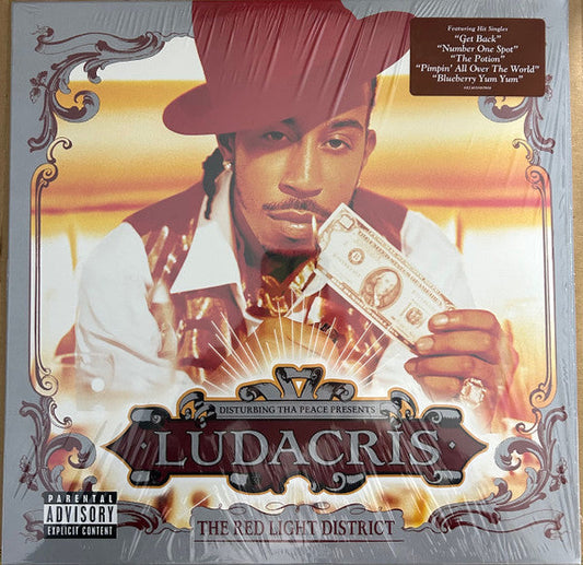 Ludacris - The Red Light District (2004) - New 2 LP Record 2024 Def Jam South Black Vinyl - Hip Hop / Pop Rap -vinylsuk