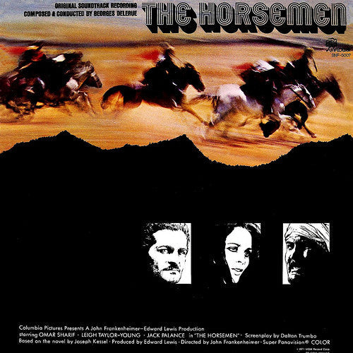 Georges Delerue - The Horsemen (Original Recording) - New LP Record 1971 Sunflower MGM USA Original Vinyl - Soundtrack -vinylsuk