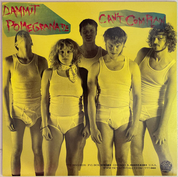 A Giant Dog - Dammit Pomegranate / Can't Complain - New 7" Single Record 2012 Tic Tac Totally! Chicago Vinyl - Punk -vinylsuk