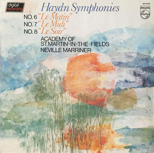 Neville Marriner - Haydn Symphony No. 6, 7 & 8 - New LP Record 1982 Philips Holland Original Press Vinyl - Classical -vinylsuk