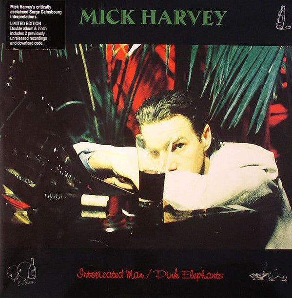 Mick Harvey - Intoxicated Man / Pink Elephants (1995/1997) - New 2 LP Record 2014 Mute Vinyl, 7" & Download - Pop Rock / Lounge / Experimental -vinylsuk