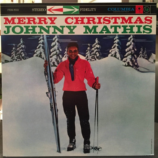 Johnny Mathis With Percy Faith And His Orchestra - Merry Christmas (1958) - New LP Record 2014 Friday Music Red Vinyl - Holiday / Pop -vinylsuk