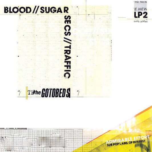 The Gotobeds - Blood // Sugar // Secs // Traffic - New Vinyl Record 2016 Sub Pop USA LP + Download - Post-Punk / Indie FFO: Parquet Courts, Protomartyr -vinylsuk