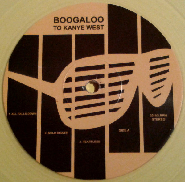 Kanye West ‎– Boogaloo To Kanye West - New EP Record 2016 Italy Clear Vinyl -  Hip Hop / Jazz / Latin -vinylsuk