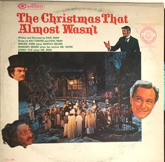 Paul Tripp - The Christmas That Almost Wasn't - New LP Record 1966 RCA Camden USA Original Vinyl - Soundtrack / Holiday -vinylsuk