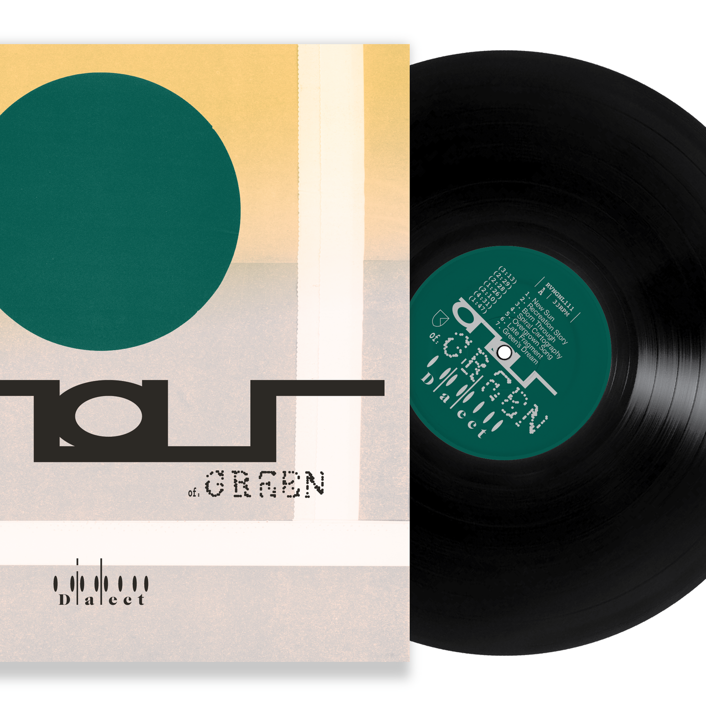 Dialect - Atlas of Green - New LP Record 2024 RVNG INTL. Black Vinyl - Electronic / Ambient / Electro-acoustic -vinylsuk