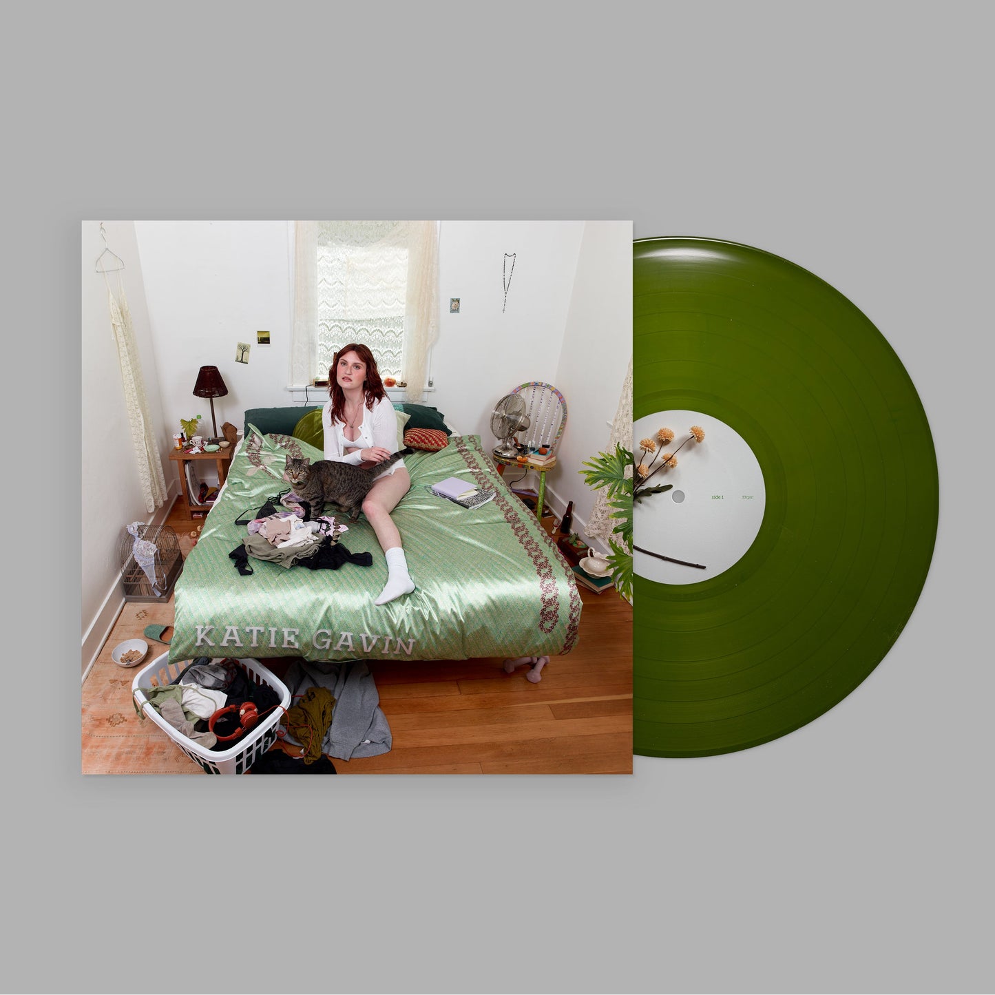 Katie Gavin (MUNA) - What A Relief - New LP Record 2024 Saddest Factory Olive Vinyl - Indie Pop -vinylsuk