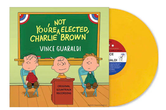 Vince Guaraldi - You're Not Elected, Charlie Brown (1972) - New LP Record 2024 LMFP Woodstock Yellow BioVinyl Vinyl - Soundtrack / Jazz -vinylsuk