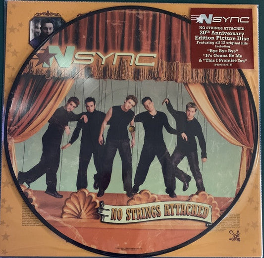 *NSYNC - No Strings Attached - New LP Record 2020 RCA Vinyl Picture Disc - Pop -vinylsuk