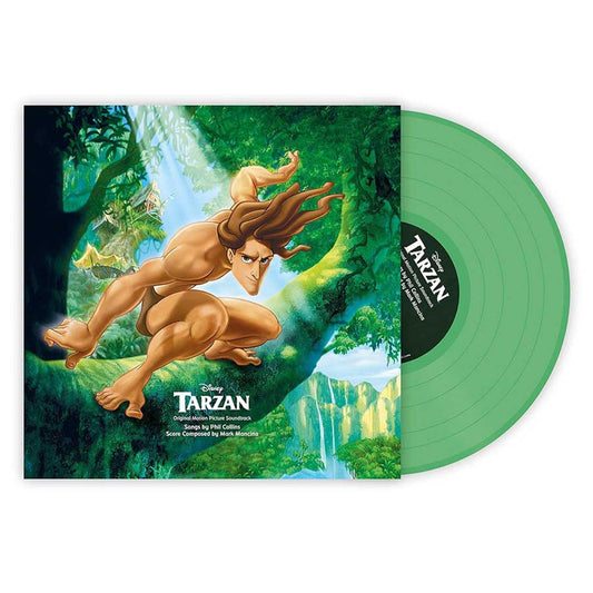 Phil Collins, Mark Mancina Tarzan (Original Motion Picture Soundtrack) (1999) - New LP Record 2025 Walt Disney Transparent Green Vinyl - Soundtrack / Disney -vinylsuk