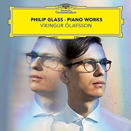 Vikingur Olafsson - Philip Glass Piano Works - New 2 LP Record 2025 Deutsche Grammophon German Import Crystal Clear Vinyl - Classical / Minimalism -vinylsuk