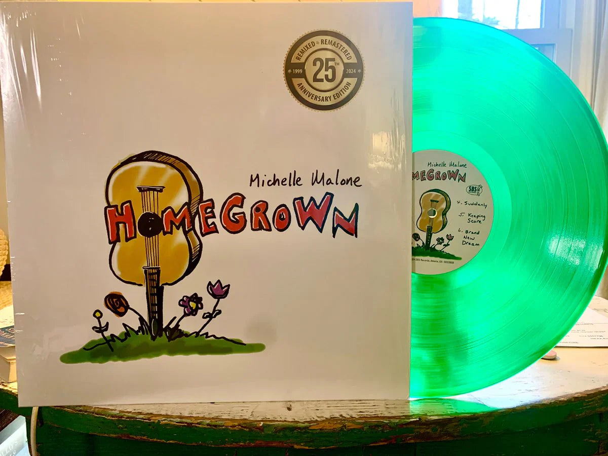 Michelle Malone – Home Grown - New LP Record 2024 SBS Green Vinyl - Blues Rock -vinylsuk