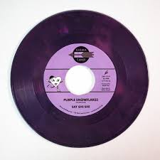 Say She She - Purple Snowflakes / This Wintertime - New 7" Single Record 2024 Karma Chief Purple Marbled Vinyl - Soul / Holiday / Psychedelic -vinylsuk