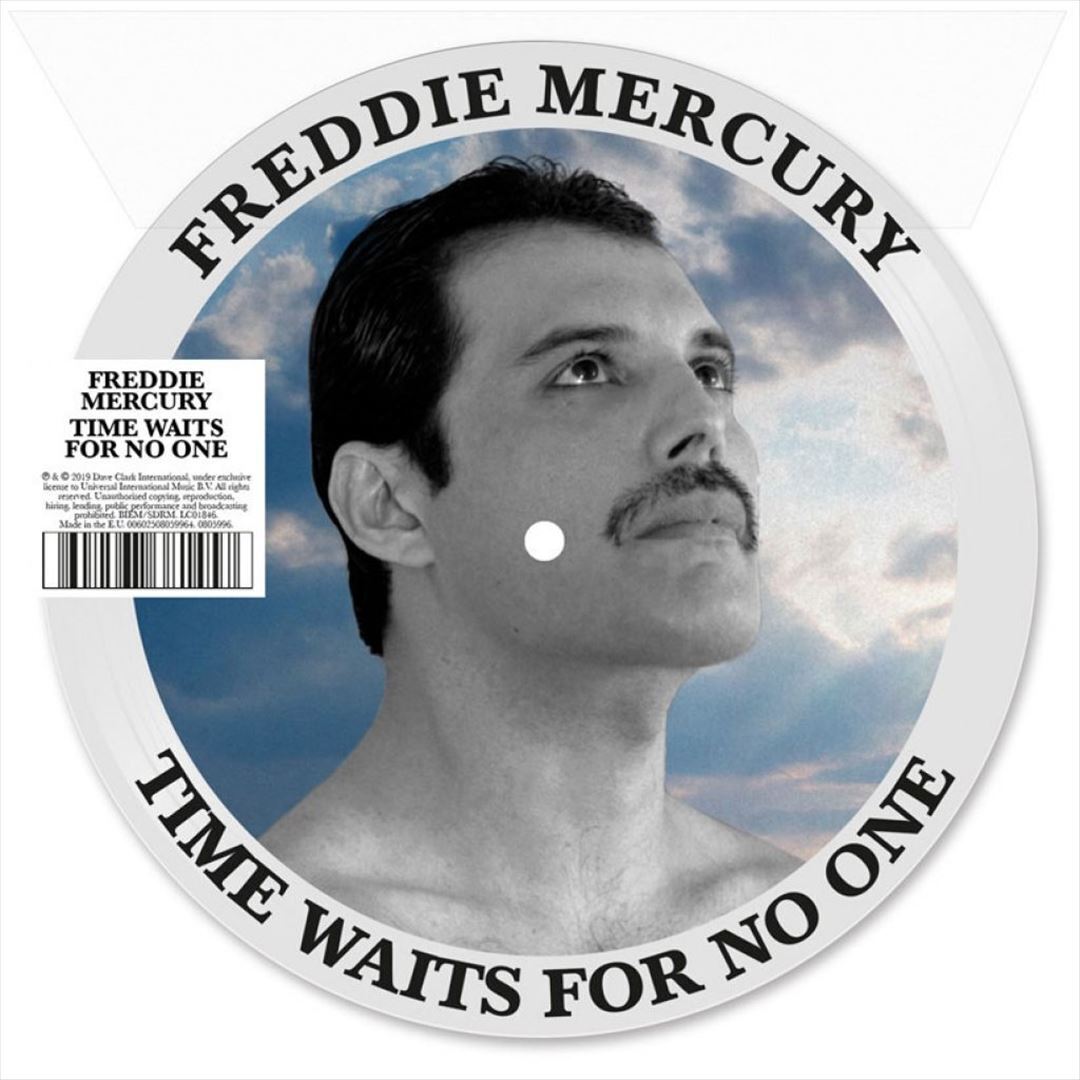 Freddie Mercury - Time Waits For No One (1986) - New 7" Single Record 2019 Mercury Picture Disc Vinyl - Pop Rock -vinylsuk