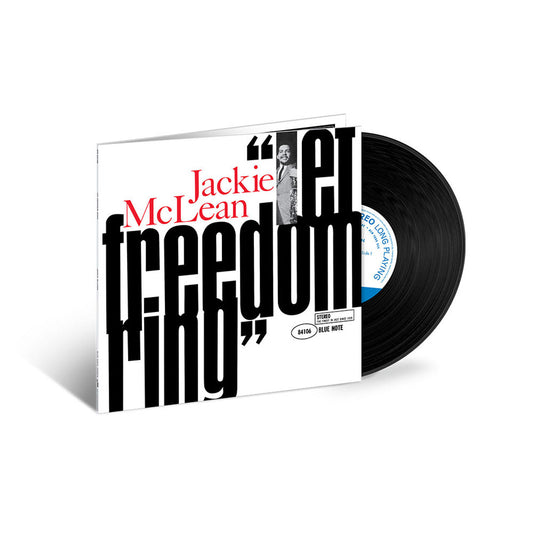 Jackie McLean - Let Freedom Ring (1962) - New LP Record 2024 Blue Note 180 gram Vinyl - Jazz -vinylsuk