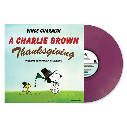 Vince Guaraldi Quintet - A Charlie Brown Thanksgiving (1973) - New LP Record 2024 Lee Mendelson Film Indie Exclusive Purple Jelly Bean Vinyl - Soundtrack / Holiday / Jazz -vinylsuk